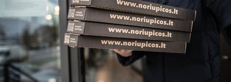 „Noriupicos.lt“ platformos sąsaja ir maisto pristatymo procesas