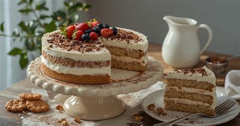 Nekepto torto su kiviu ir bananais ingredientai