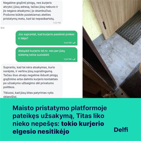 Maisto pristatymo kurjeris judrioje miesto gatvėje