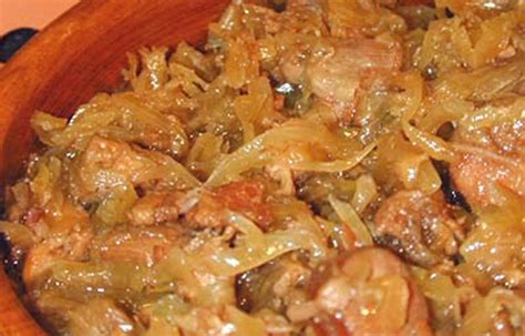 Tradicinis vokiškas raugintų kopūstų troškinys