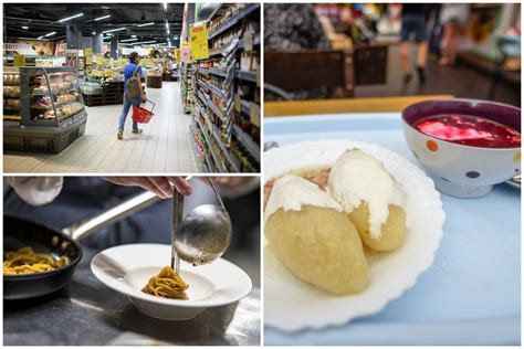 Miesto gyventojų pietų pertraukos iliustracija