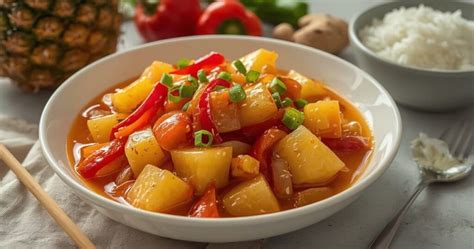 Saldžiarūgščio padažo ingredientai