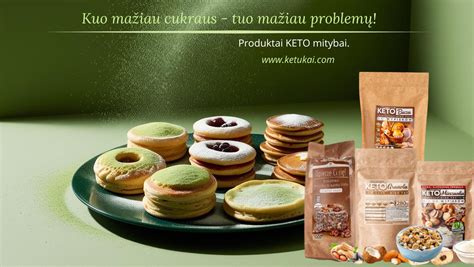 Įvairūs keto saldikliai ir miltai