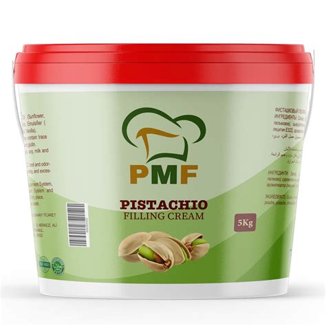 High-quality pistachio cream and cocoa powder