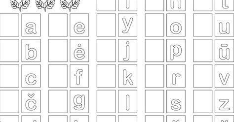 Abėcėlinės tvarkos schema su raidėmis A-Z