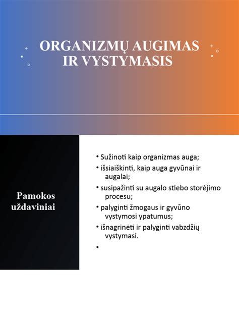 Trumų augimas ir paieška
