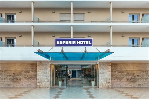 Esperia Hotel Lagane fasadas ir paplūdimys