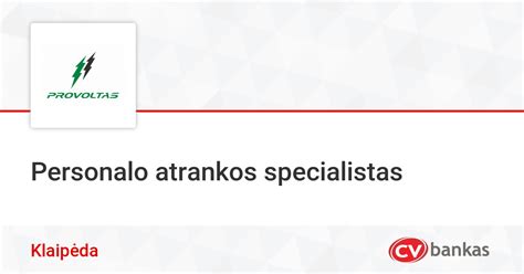 Personalo atrankos agentūros veikla