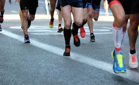 Bėgikas ruošiasi maratonui
