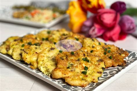 lentelė su vištienos kepsnelių receptų palyginimu