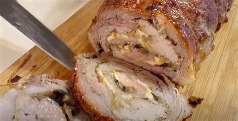 Kiaulienos sprandinės vyniotinio paruošimas