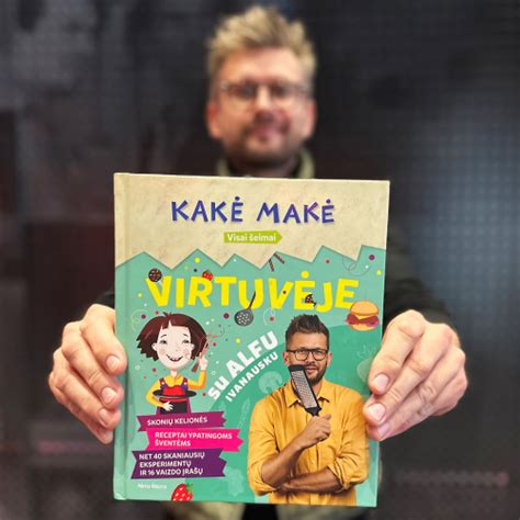 Kakė Makė ir Alfas Ivanauskas gamina virtuvėje