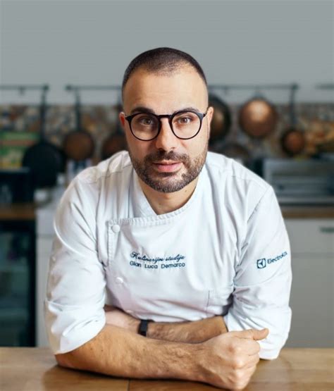 Gian Luca Demarco vedama kulinarijos pamoka