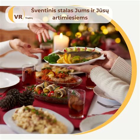 Šventinis stalas ir maisto patiekalai