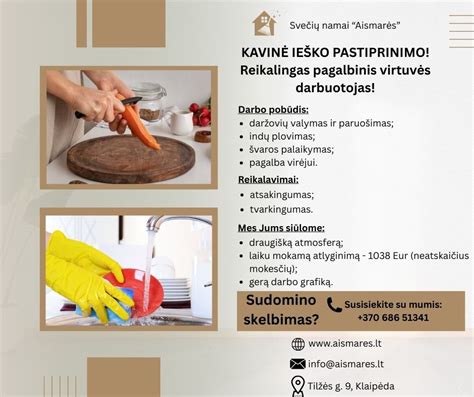 Karšio valymas ir paruošimas kepimui