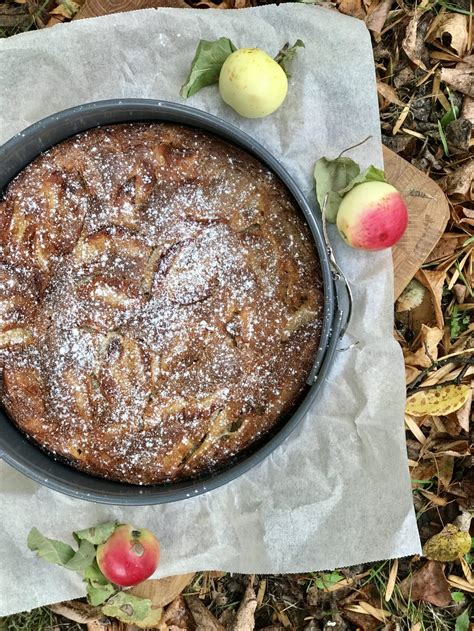 Obuolių pyragas su meduolių prieskoniais