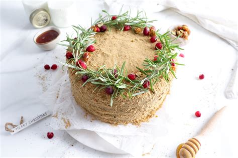 Ingredientų pasirinkimas medaus tortui