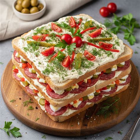 Sumuštinių tortas šventiniame stale