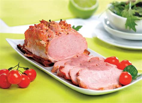 glazūruotas kiaulienos kumpis