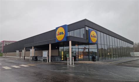 Lidl parduotuvės kepyklos zona
