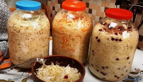 Įvairūs troškintos žąsies ingredientai: obuoliai, rauginti kopūstai, slyvos