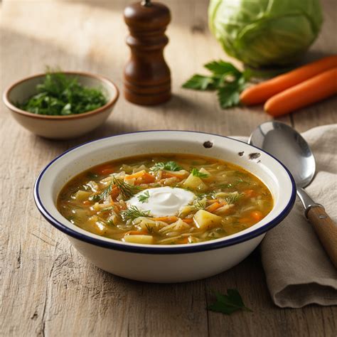 Šviežių Minestrone sriubos ingredientų asorti