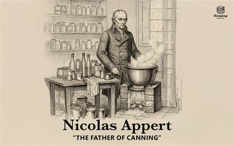 Nicolas Appert portretas ir 
