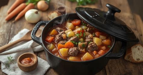 Schema su pagrindiniais jautienos troškinio gaminimo etapais