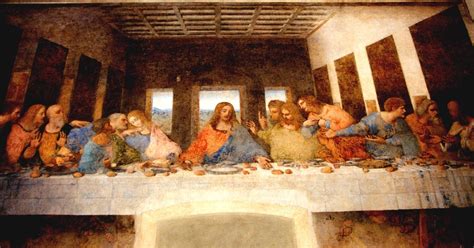 Leonardo da Vinci paveikslas „Paskutinė vakarienė“