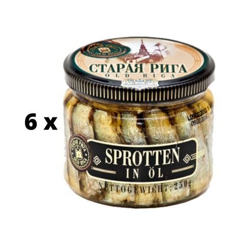 Pakuotė su šprotais aliejuje