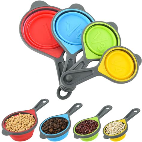 Įvairūs ingredientai ir matavimo šaukštai