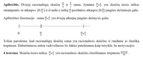 Trupmenų pavaizdavimas skaičių tiesėje