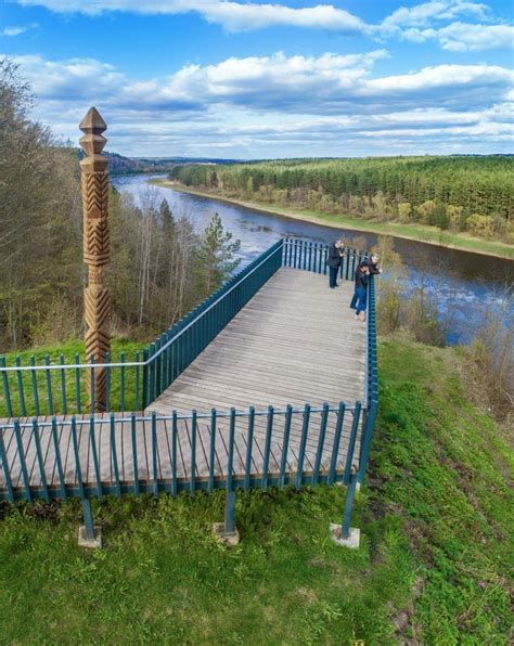 Vaizdas į Žiogelių kaimą ir Nemuną