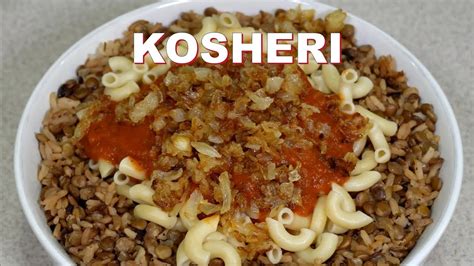 Egiptietiškas Kosheri patiekalas