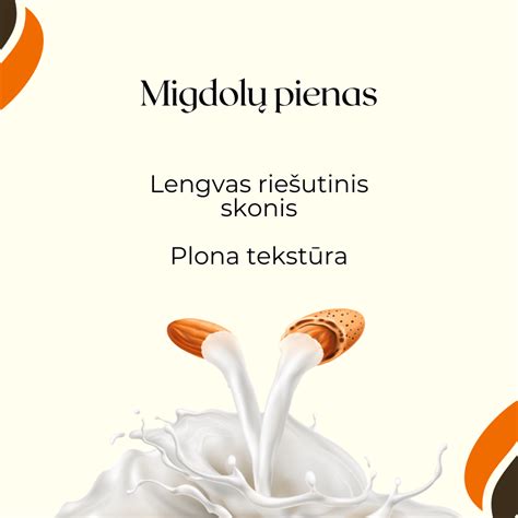 Įvairūs pieno ir augalinio pieno variantai