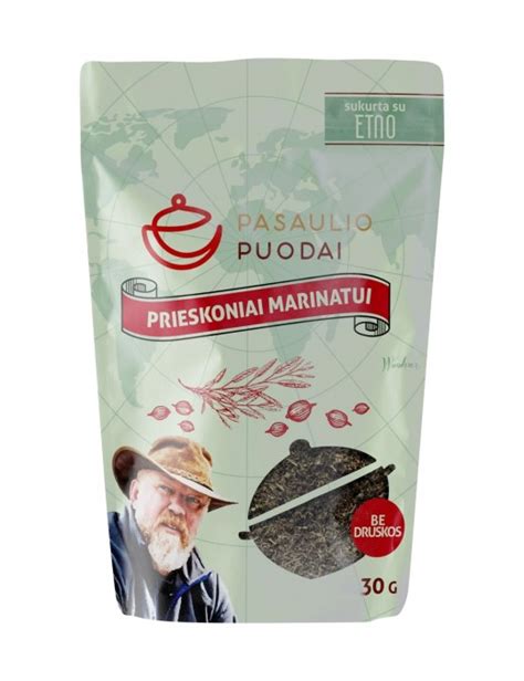Marinatui skirti prieskoniai ir actas
