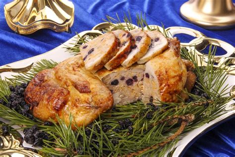 Šventinio patiekalo nuotrauka iš gastronomijos renginio