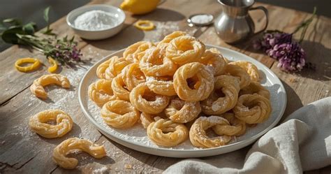 Šviežiai iškepti Poffertjes su sviestu ir cukraus pudra