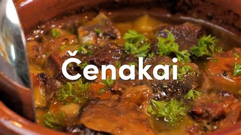 Lietuviškų čenakų ingredientai