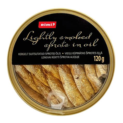 Šprotai aliejuje skardinėje