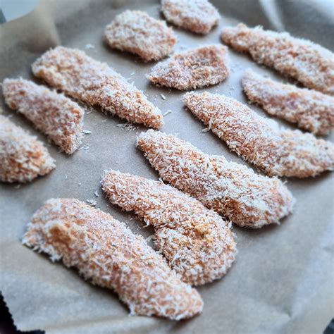 Eršketo kepsneliai su panko džiūvėsėliais