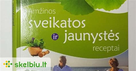 Sveikatos ir jaunystės receptų kategorijos