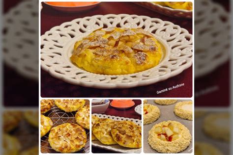 Kokosiniai varškėčiai su obuolių įdaru