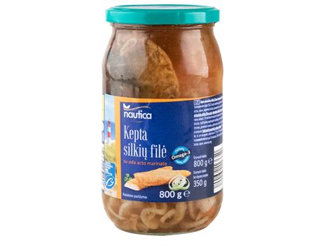 Kepta skumbrės filė marinate