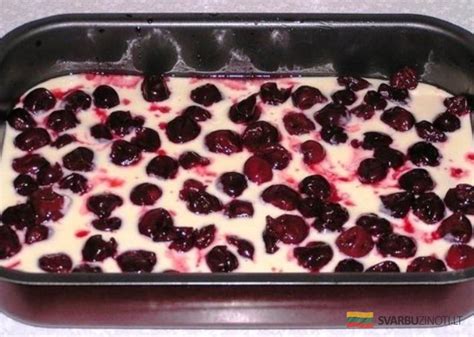 Kepimo procesas vandens vonelėje