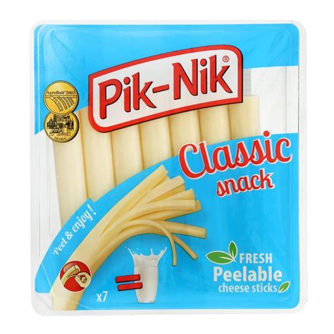 „Pik-Nik“ dešrelių pakuotės ir sūrio lazdelės