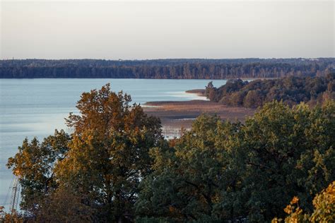 Rėkyvos ežero panorama prie Žvejų užeigos