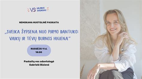 Sveika ir balta šypsena