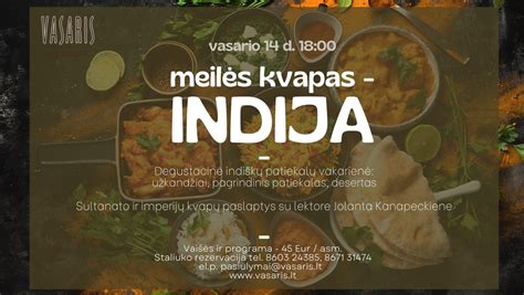 Indiškų patiekalų įvairovė
