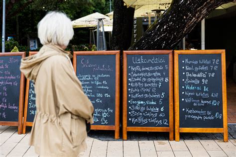 Restoranų kainos Sopote ir Palangoje